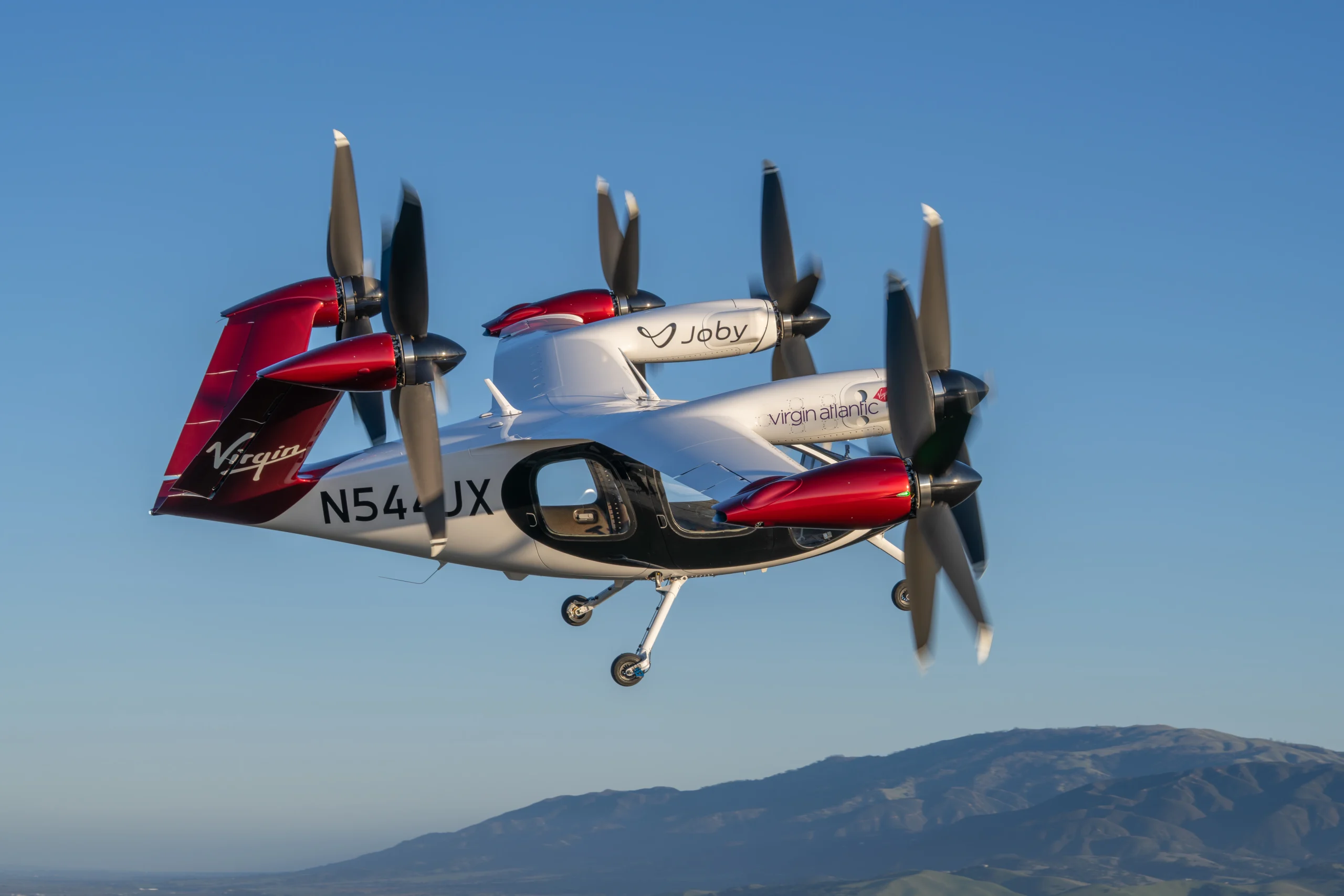 A Virgin Atlantic faz parceria com a Joby Aviation para lançar serviço de táxi aéreo no Reino Unido